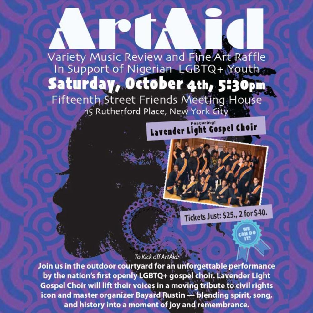 Art Aid October 2025 flyer sq
