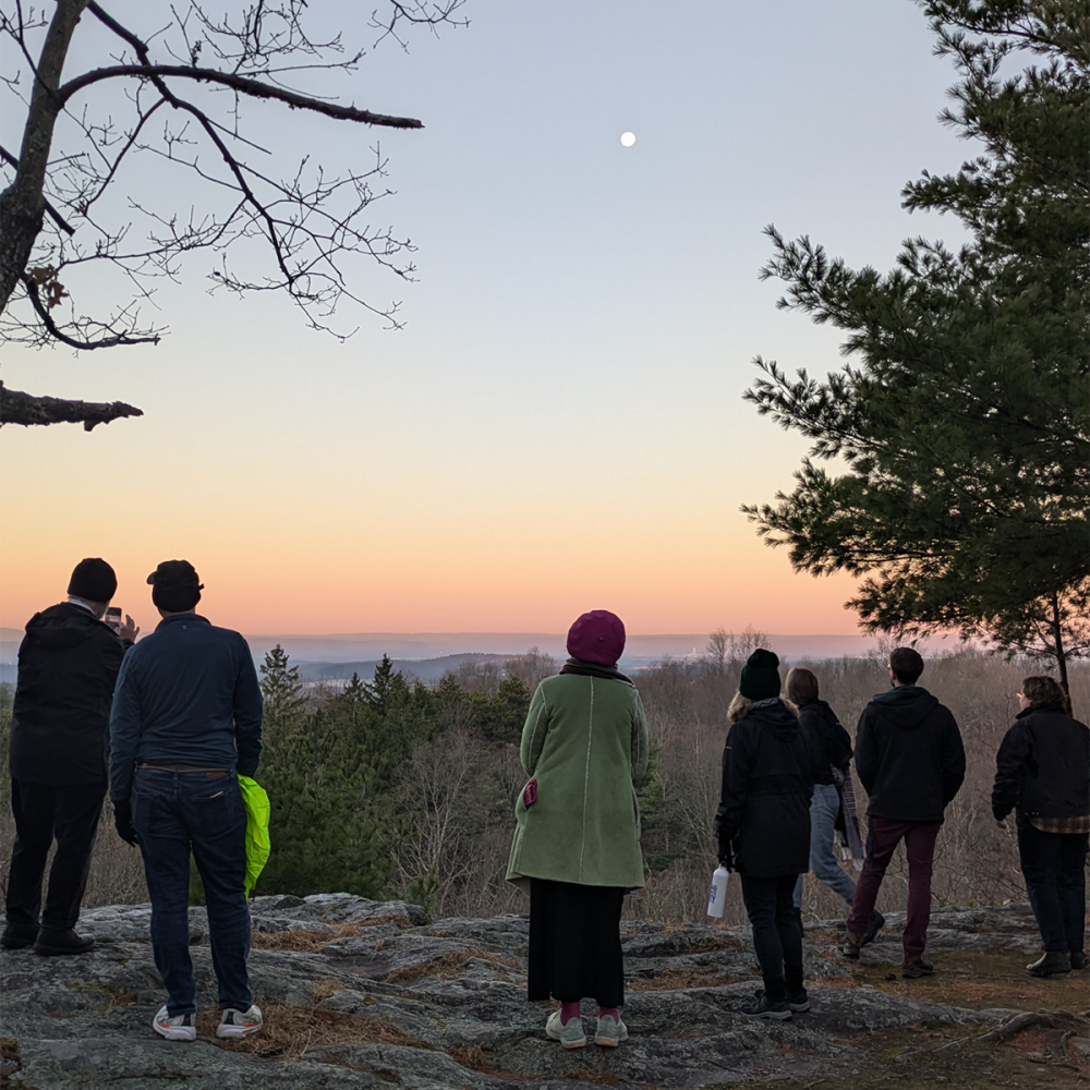 NYC Quaker Retreat 2024 moonrise 1200
