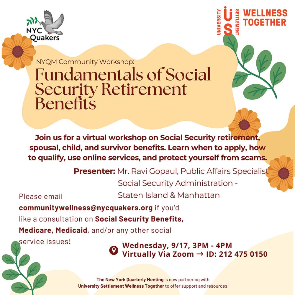 NYQM Social Security Wellness Square
