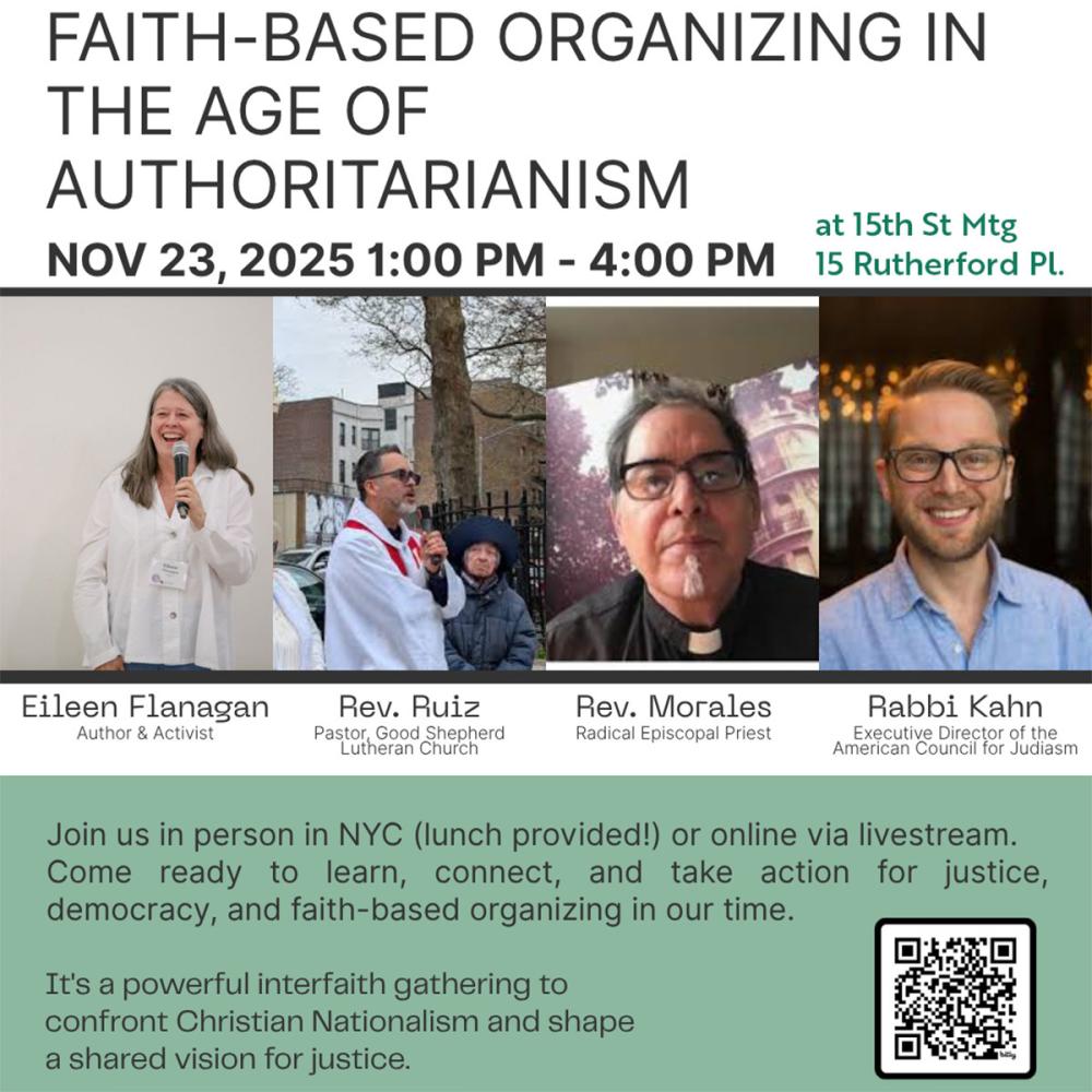 Nov 23 2025 Authoritarianism Event Announcement