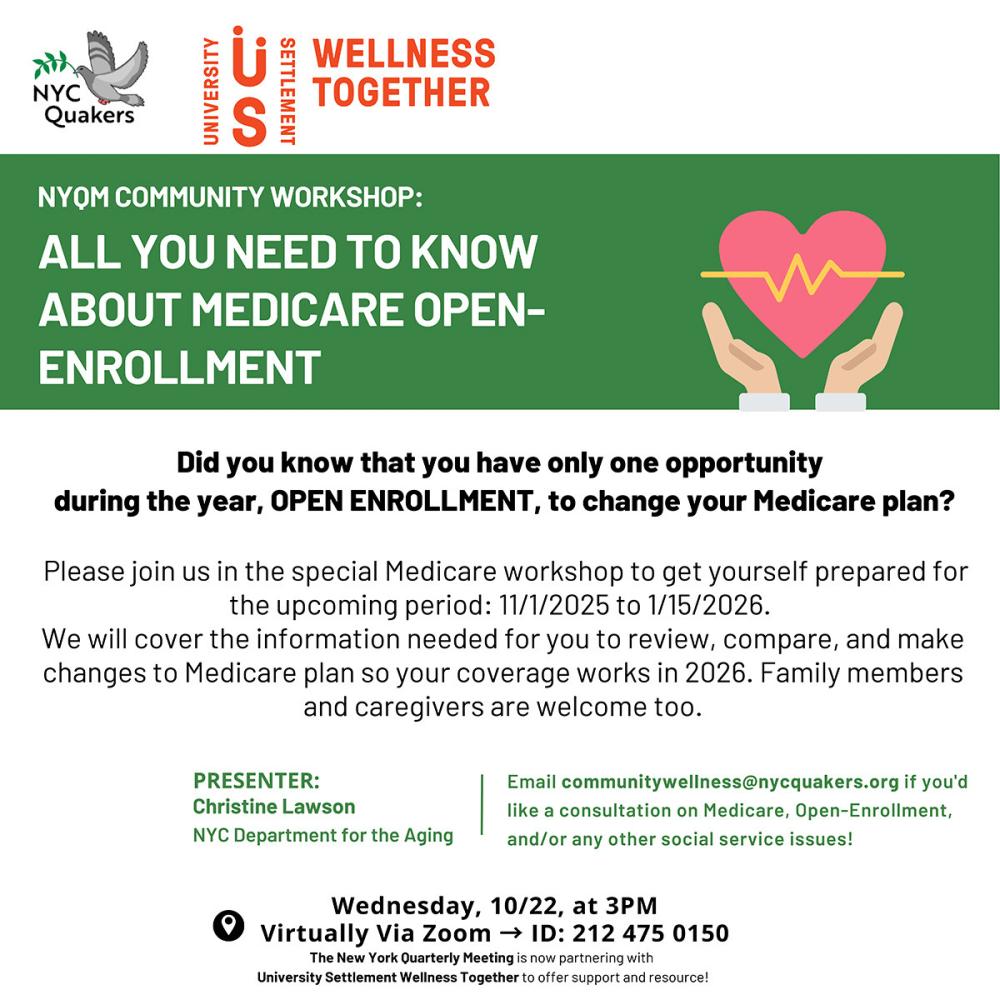Open Enrollment October 2025 workshop