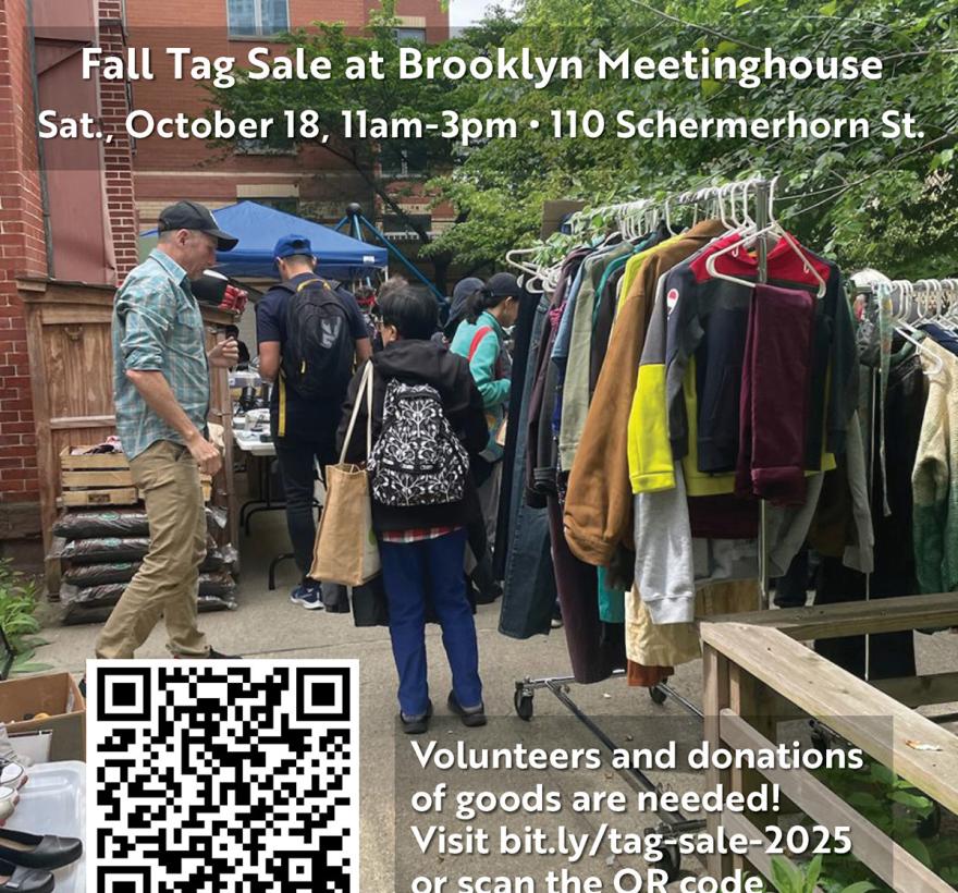 BMM 2025 Tag Sale link to volunteer