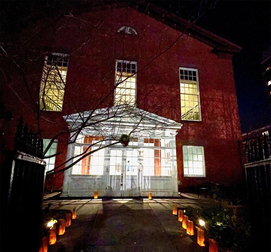 Brooklyn Meeting Night Luminaria 1200 Sq