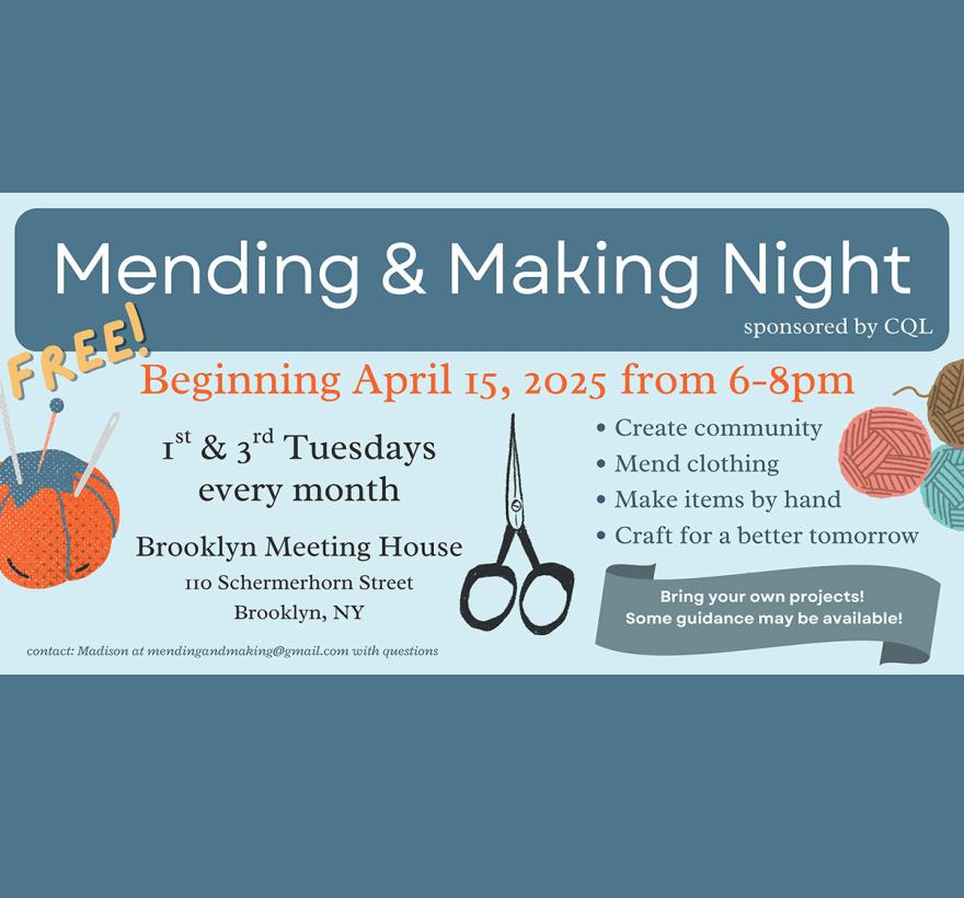 Mending and Making April 2025 1200 Square