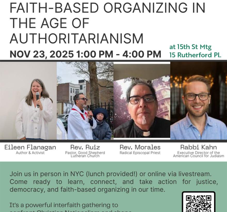 Nov 23 2025 Authoritarianism Event Announcement