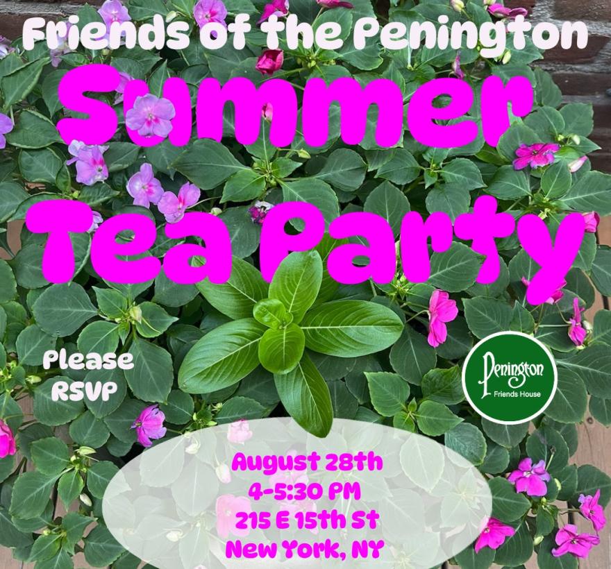 Penington Summer Tea Party Aug 28 2024