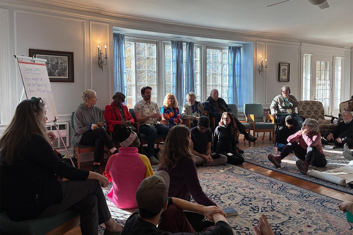 Pitt Hall session group 2024 retreat