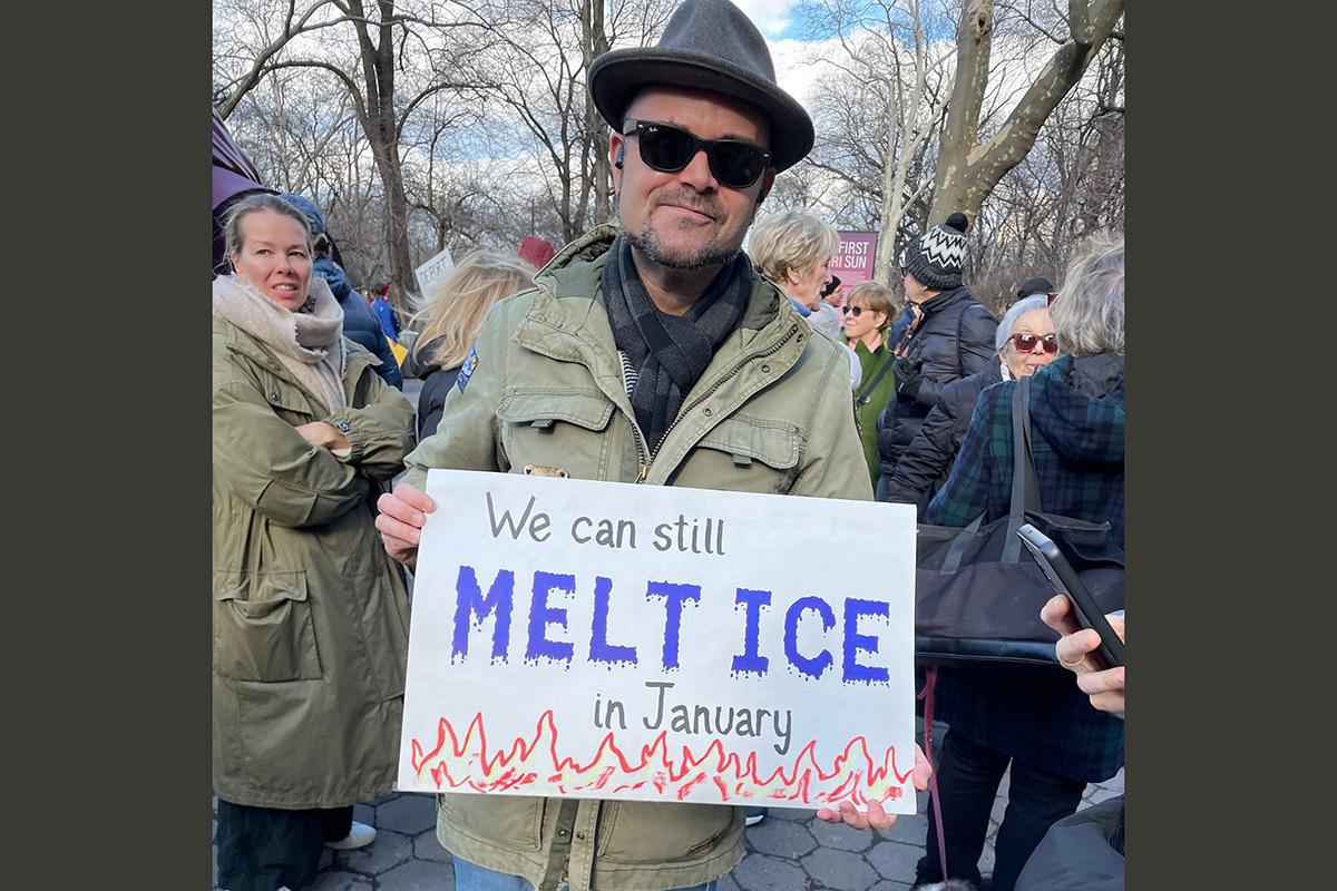 2026 01 We can melt ICE sign