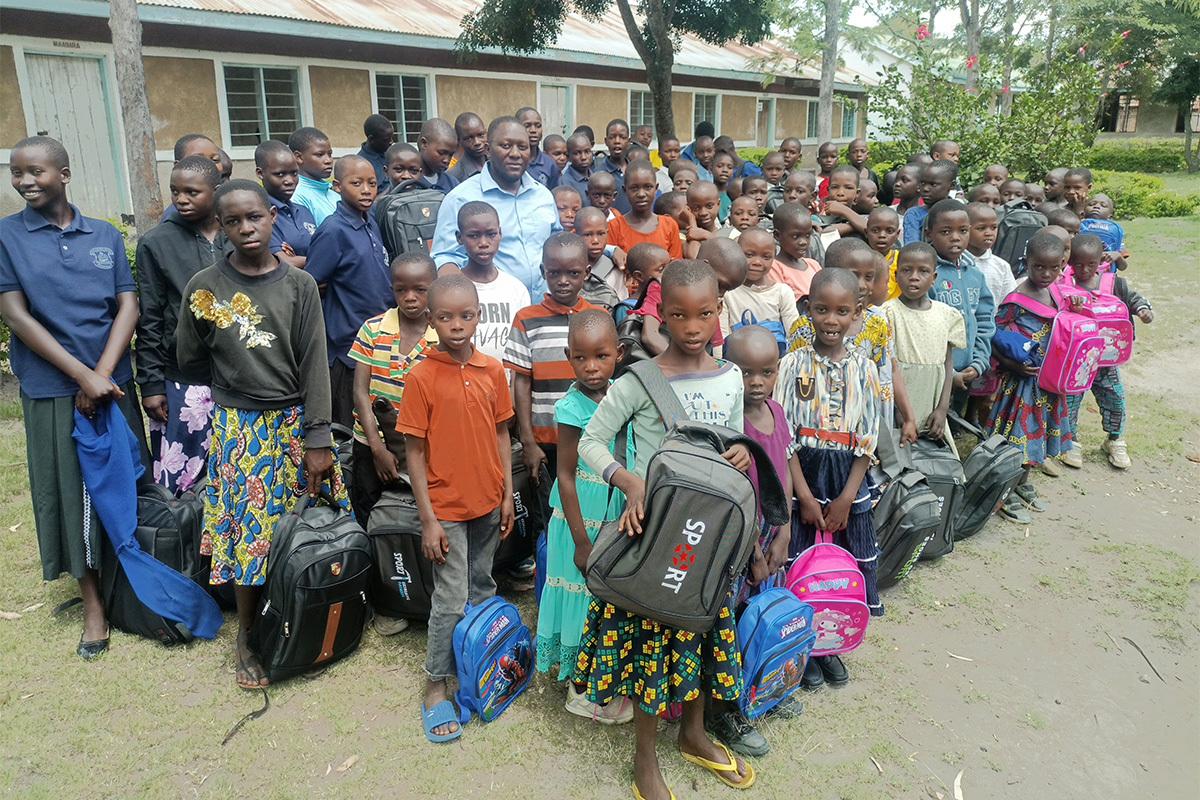 Distribution Day at Kisungura School 2024 1200 800