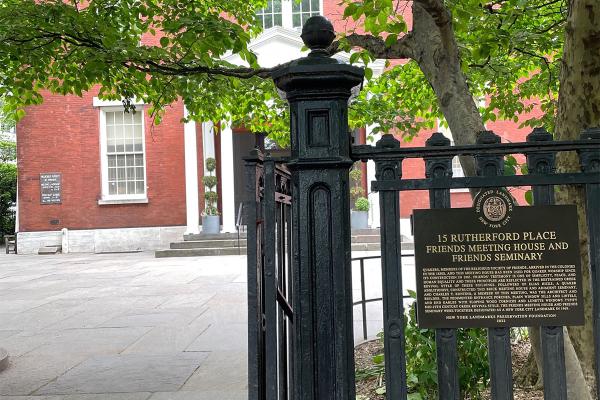 15 Rutherford Pl Fence and Sign 15th Street