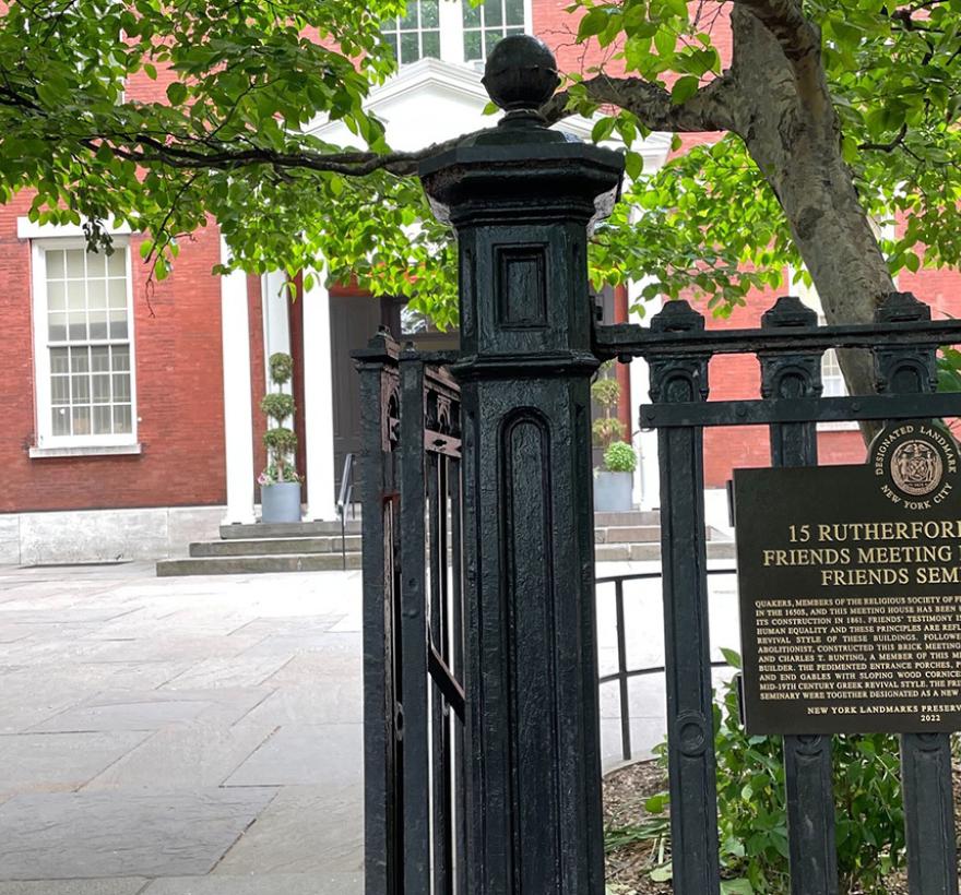 15 Rutherford Pl Fence and Sign 15th Street