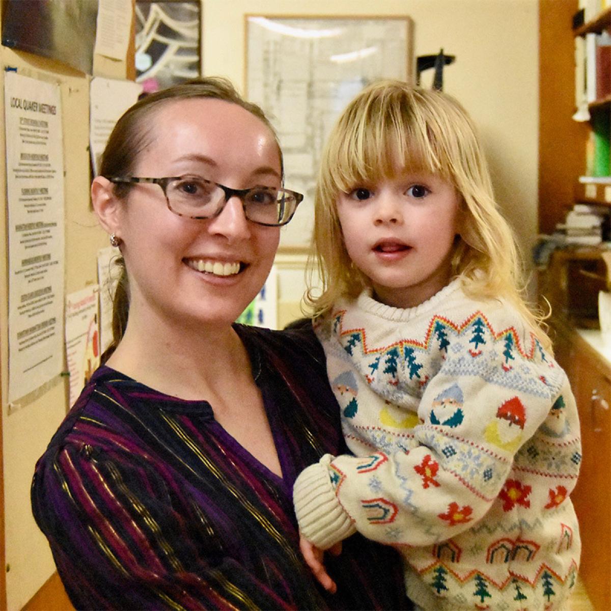Dianne de la Veaux and child Dec 2023 800 Square