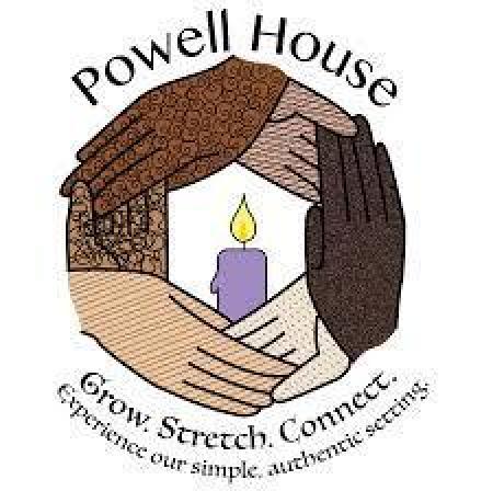 Powell House Quaker Retreat Center logo, a circle of hands holding each other
